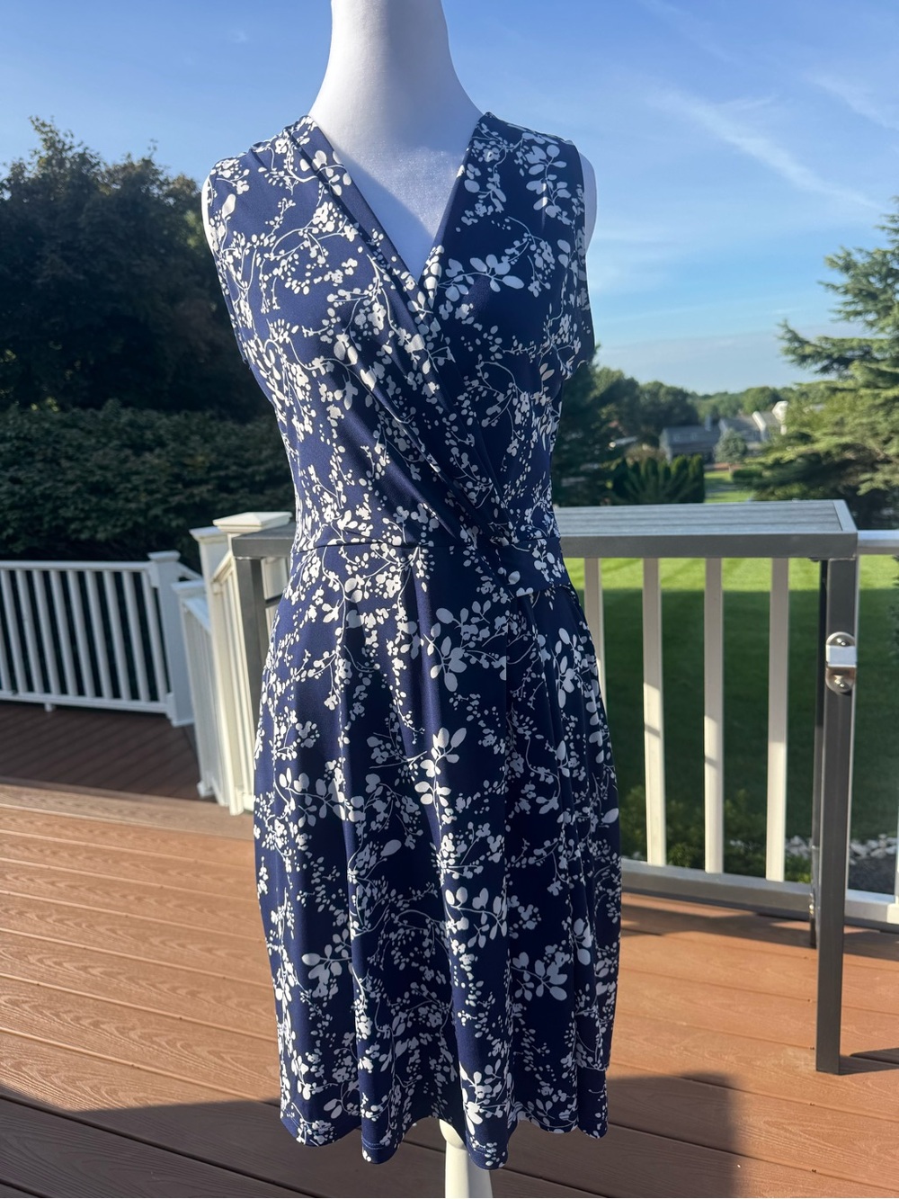 NWT 41 Hawthorn Kaylee Faux Wrap Knit Dress